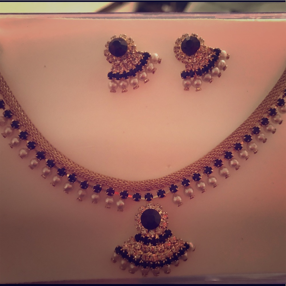 Deep purple costume jewelry